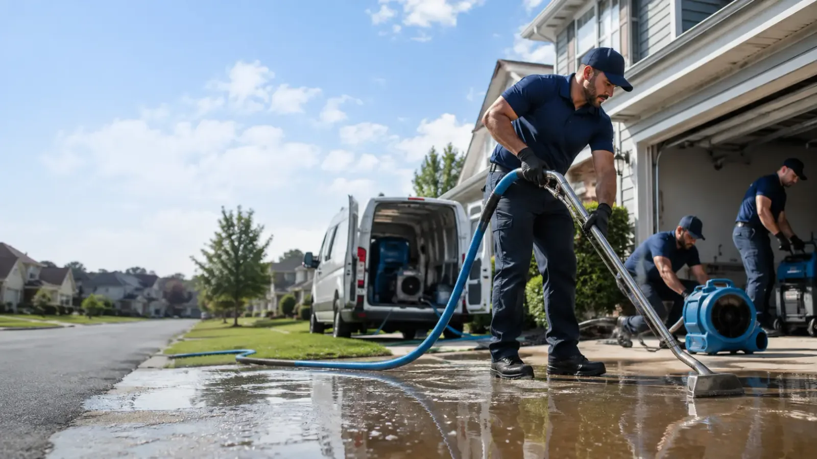 Flood Damage Restoration in Calvin, OK